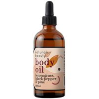 Naturals Beauty Lemongrass, Black Pepper & Pine Body Oil